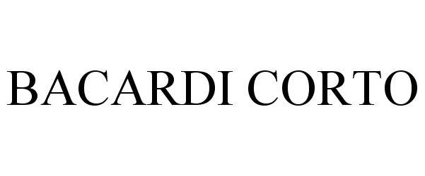 Trademark Logo BACARDI CORTO