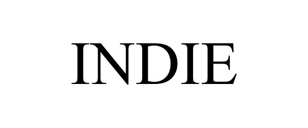 Trademark Logo INDIE