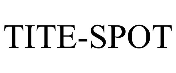 Trademark Logo TITE-SPOT