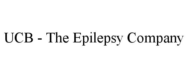  UCB - THE EPILEPSY COMPANY