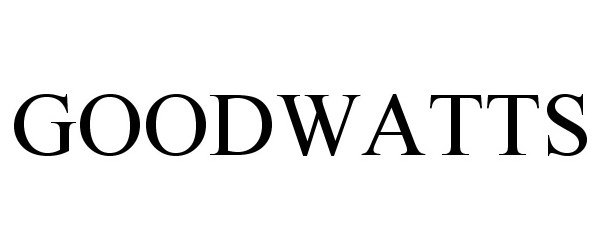  GOODWATTS