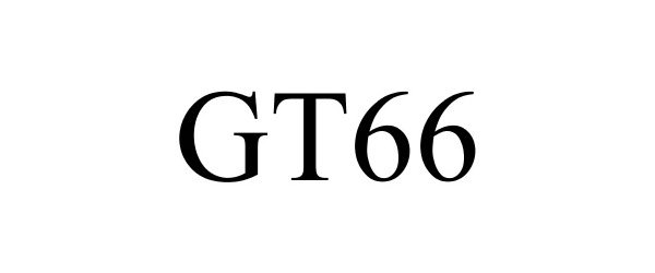 Trademark Logo GT66
