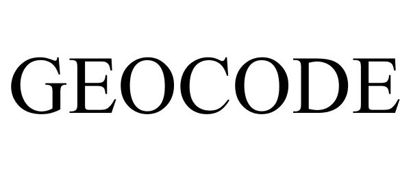 Trademark Logo GEOCODE