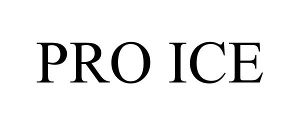 Trademark Logo PRO ICE