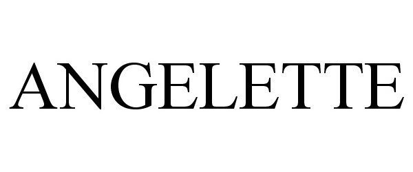 Trademark Logo ANGELETTE
