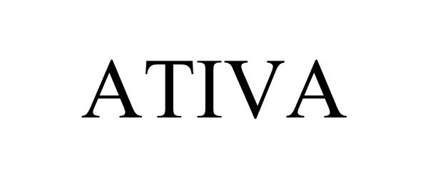 Trademark Logo ATIVA