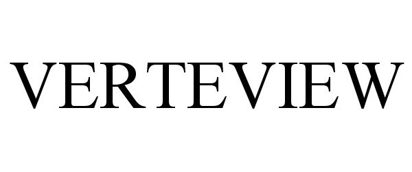 Trademark Logo VERTEVIEW