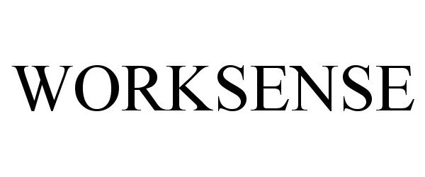 Trademark Logo WORKSENSE