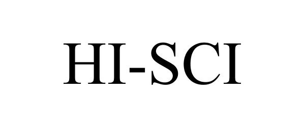 Trademark Logo HI-SCI