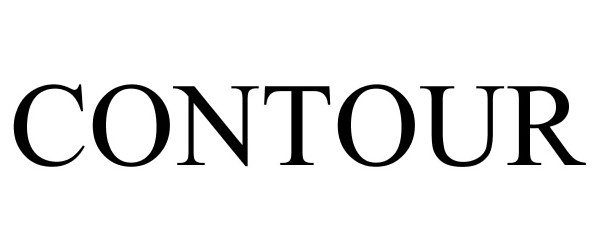 Trademark Logo CONTOUR