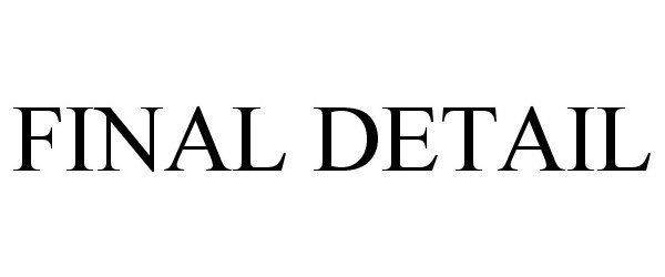 Trademark Logo FINAL DETAIL