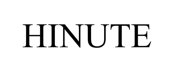  HINUTE