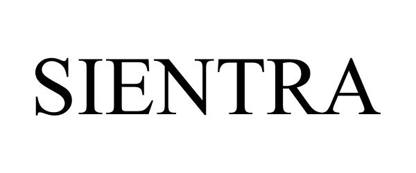Trademark Logo SIENTRA