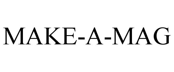 Trademark Logo MAKE-A-MAG