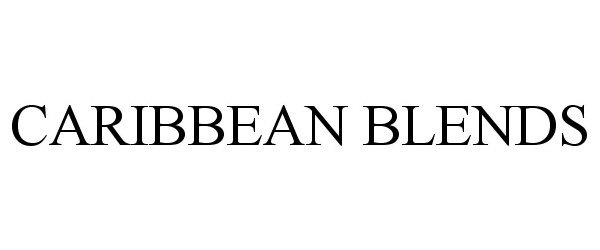 Trademark Logo CARIBBEAN BLENDS