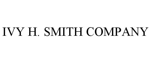  IVY H. SMITH COMPANY