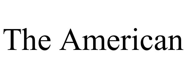 Trademark Logo THE AMERICAN