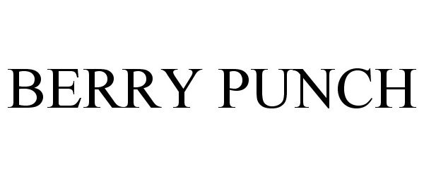 Trademark Logo BERRY PUNCH