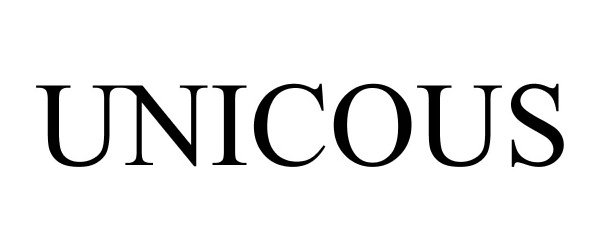 Trademark Logo UNICOUS