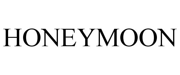 Trademark Logo HONEYMOON