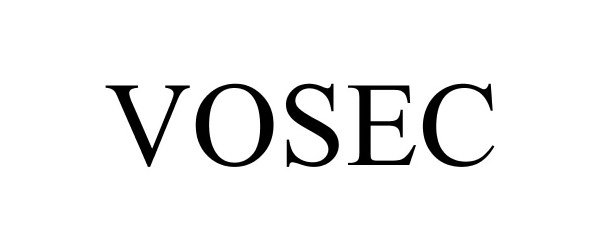 Trademark Logo VOSEC