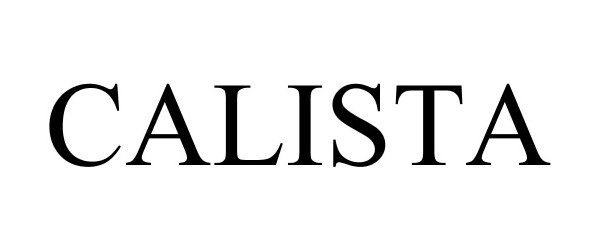 Trademark Logo CALISTA