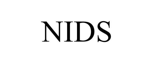 Trademark Logo NIDS