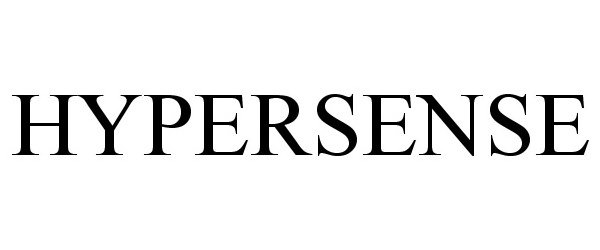 Trademark Logo HYPERSENSE