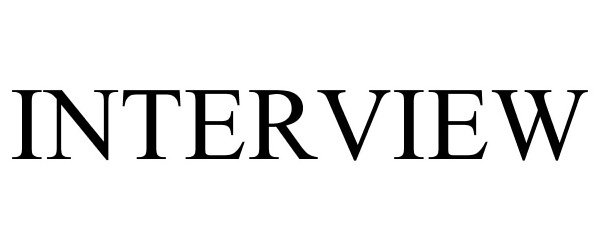 Trademark Logo INTERVIEW