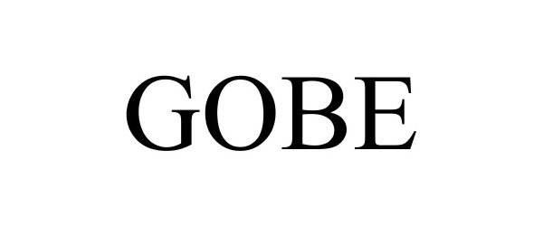 Trademark Logo GOBE