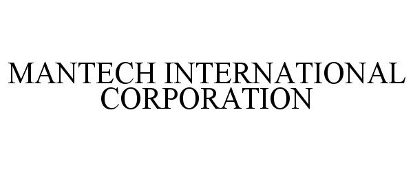  MANTECH INTERNATIONAL CORPORATION