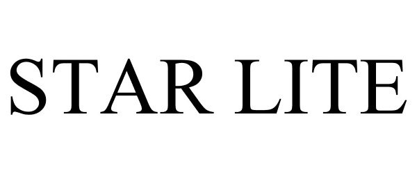 Trademark Logo STAR LITE
