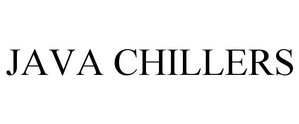 Trademark Logo JAVA CHILLERS