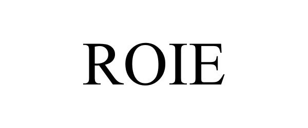 Trademark Logo ROIE