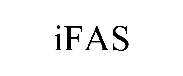 Trademark Logo IFAS