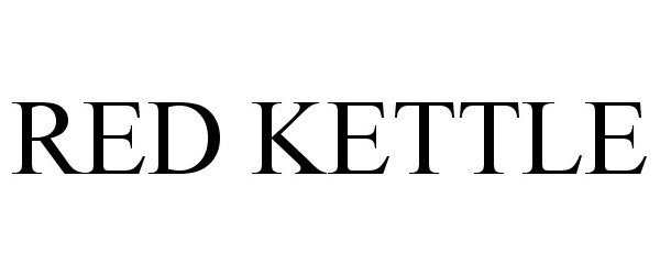 Trademark Logo RED KETTLE