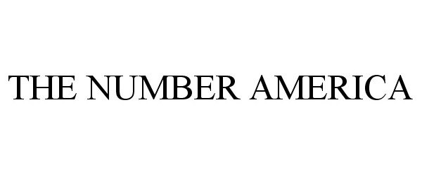  THE NUMBER AMERICA