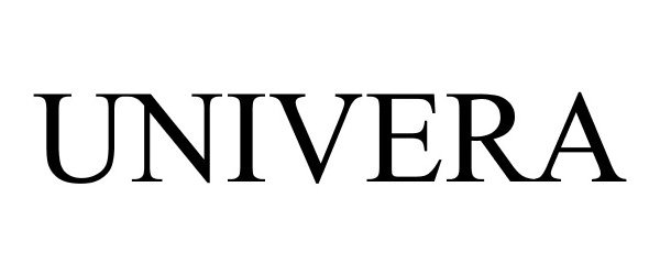 Trademark Logo UNIVERA