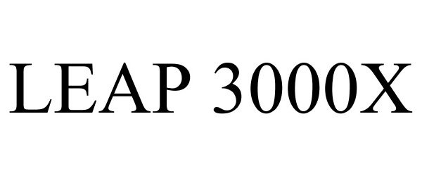 Trademark Logo LEAP 3000X
