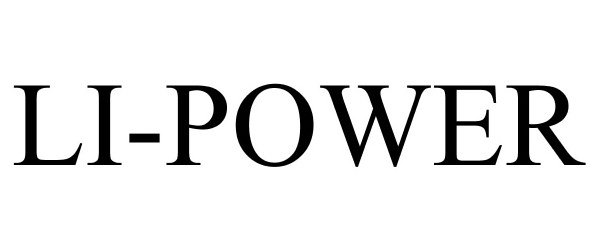  LI-POWER
