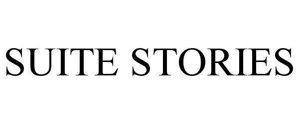 Trademark Logo SUITE STORIES