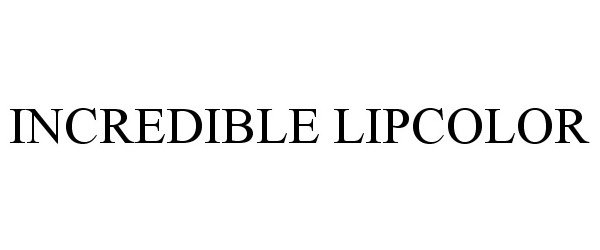 Trademark Logo INCREDIBLE LIPCOLOR