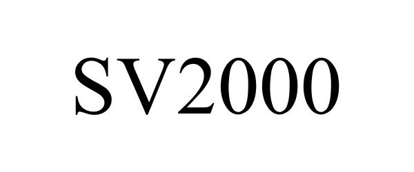  SV2000