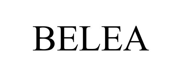 Trademark Logo BELEA