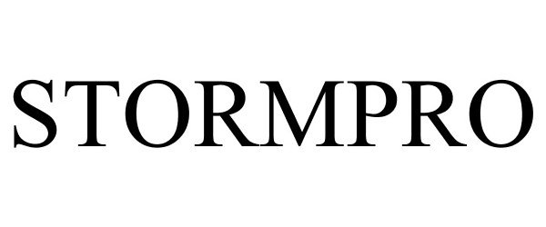 Trademark Logo STORMPRO