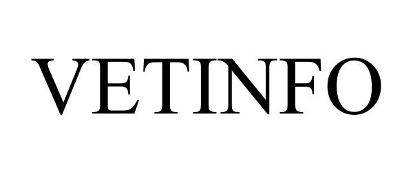 Trademark Logo VETINFO