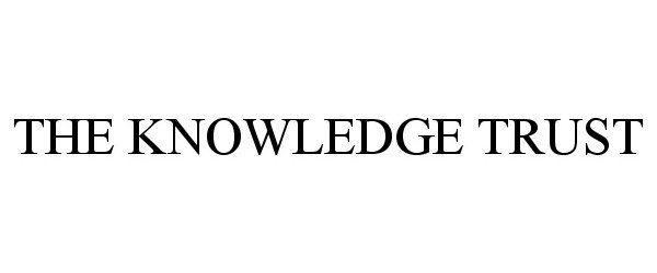  THE KNOWLEDGE TRUST