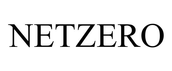 Trademark Logo NETZERO