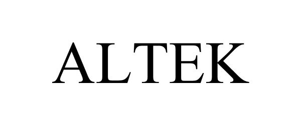 Trademark Logo ALTEK