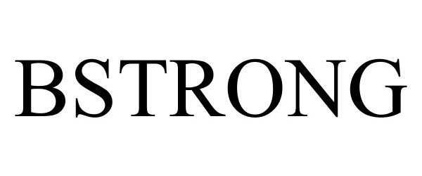 Trademark Logo BSTRONG